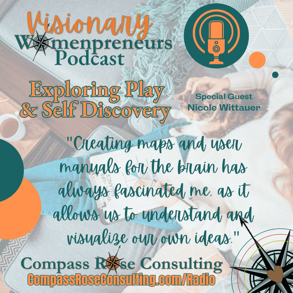 Check out the latest episode of the Visionary Womenpreneur's Podcast with special guest Nicole Wittauer! 🌟 In this episode, Nicole shares her profound insights on unleashing your creative side through art and play. Here are 3 key takeaways: 🎨 Art unlocks the right side of the brain, allowing us to tap into our creativity and explore different perspectives. 🌟 Embrace the power of play to access your subconscious mind and simplify complex concepts. 🌈 Playing without expectations or fear of failure opens up doors to new possibilities and self-discovery. As Nicole says,